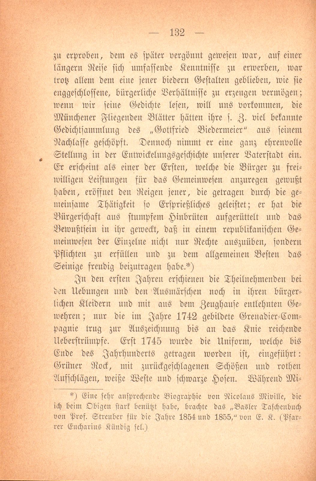 Über das baslerische Militärwesen in den letzten Jahrhunderten – Seite 54