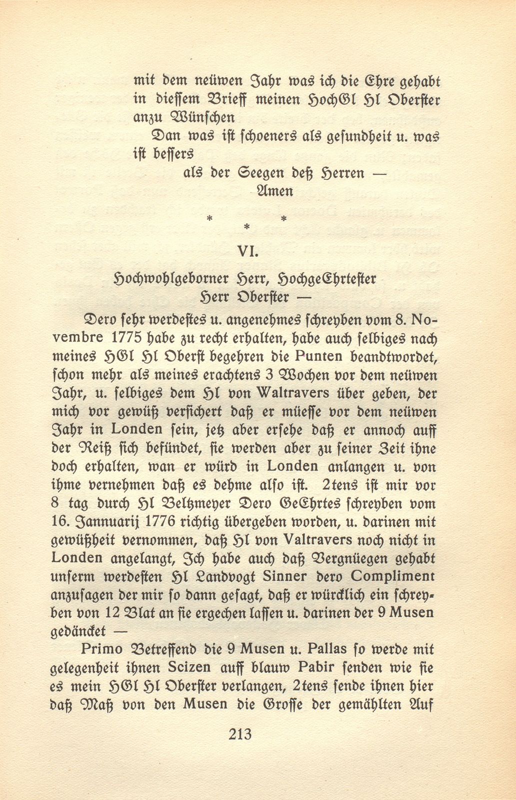 C.F. von Staal und Emanuel Handmann. (Nebst acht Briefen des Künstlers.) – Seite 19