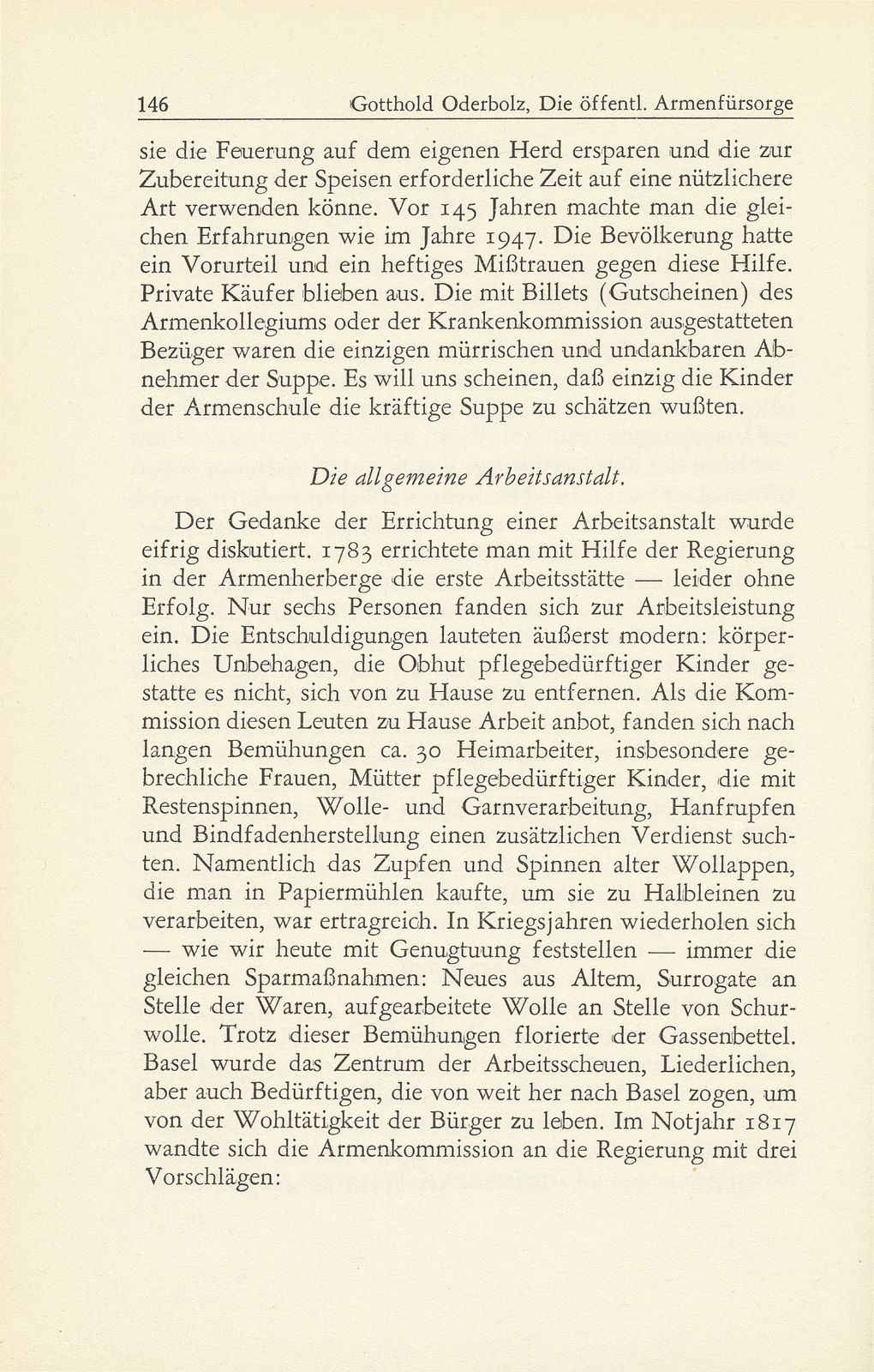 Die öffentliche Armenfürsorge der Niedergelassenen in Basel – Seite 5