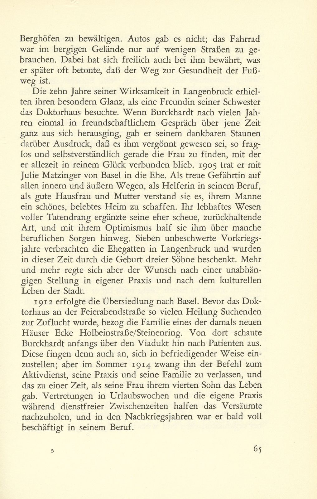 Ernst Burckhardt-Matzinger (1876-1960) – Seite 6