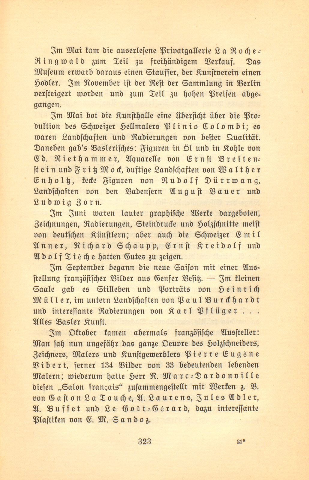 Das künstlerische Leben in Basel vom 1. November 1909 bis 31. Oktober 1910 – Seite 4