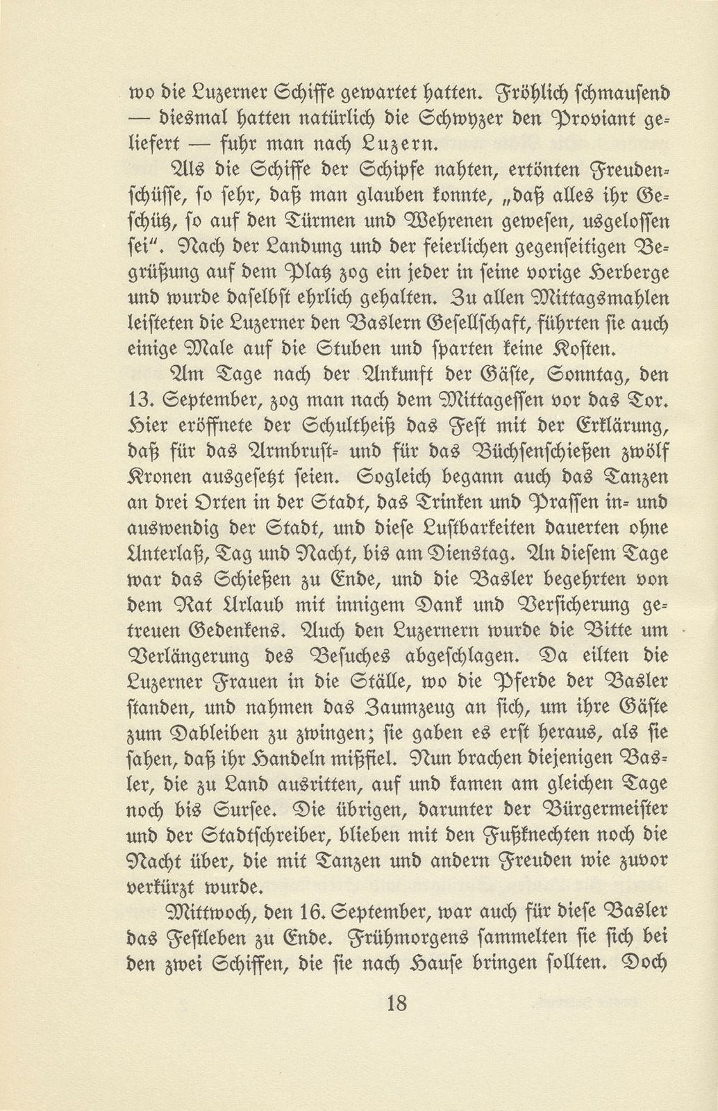 Die Teilnahme der Basler an Kilbe und Schiessen der Urner Anno 1517 – Seite 6