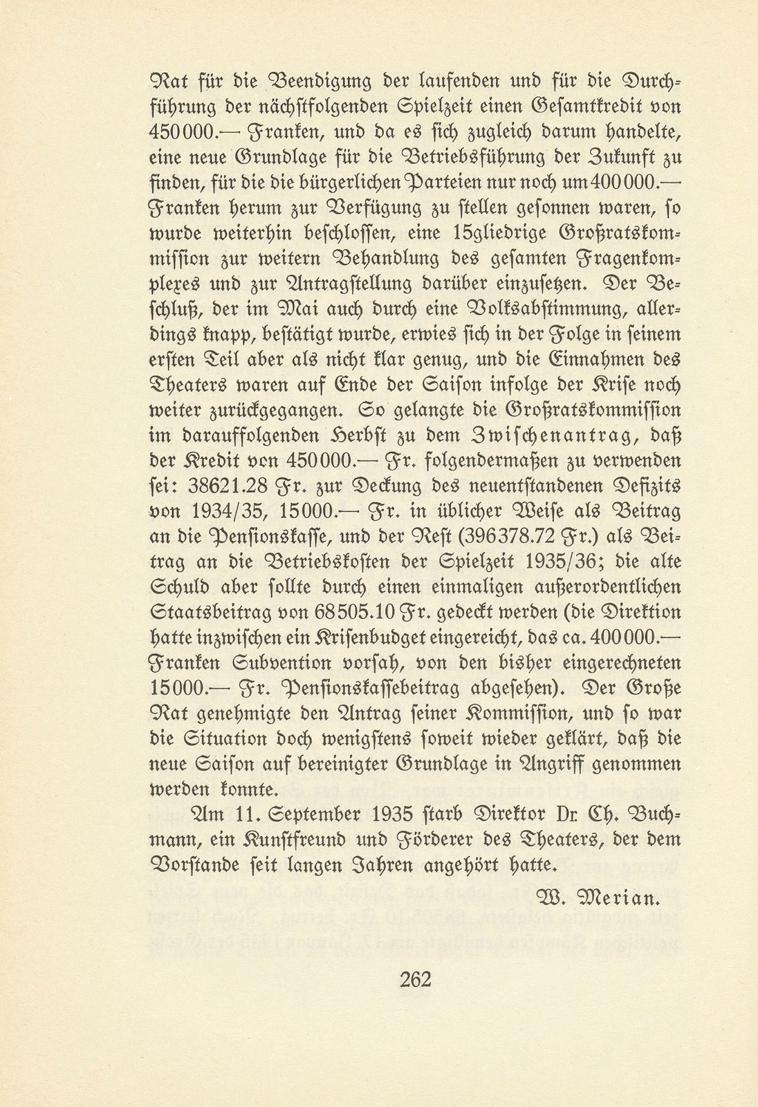 Das künstlerische Leben in Basel vom 1. Oktober 1934 bis 30. September 1935 – Seite 6