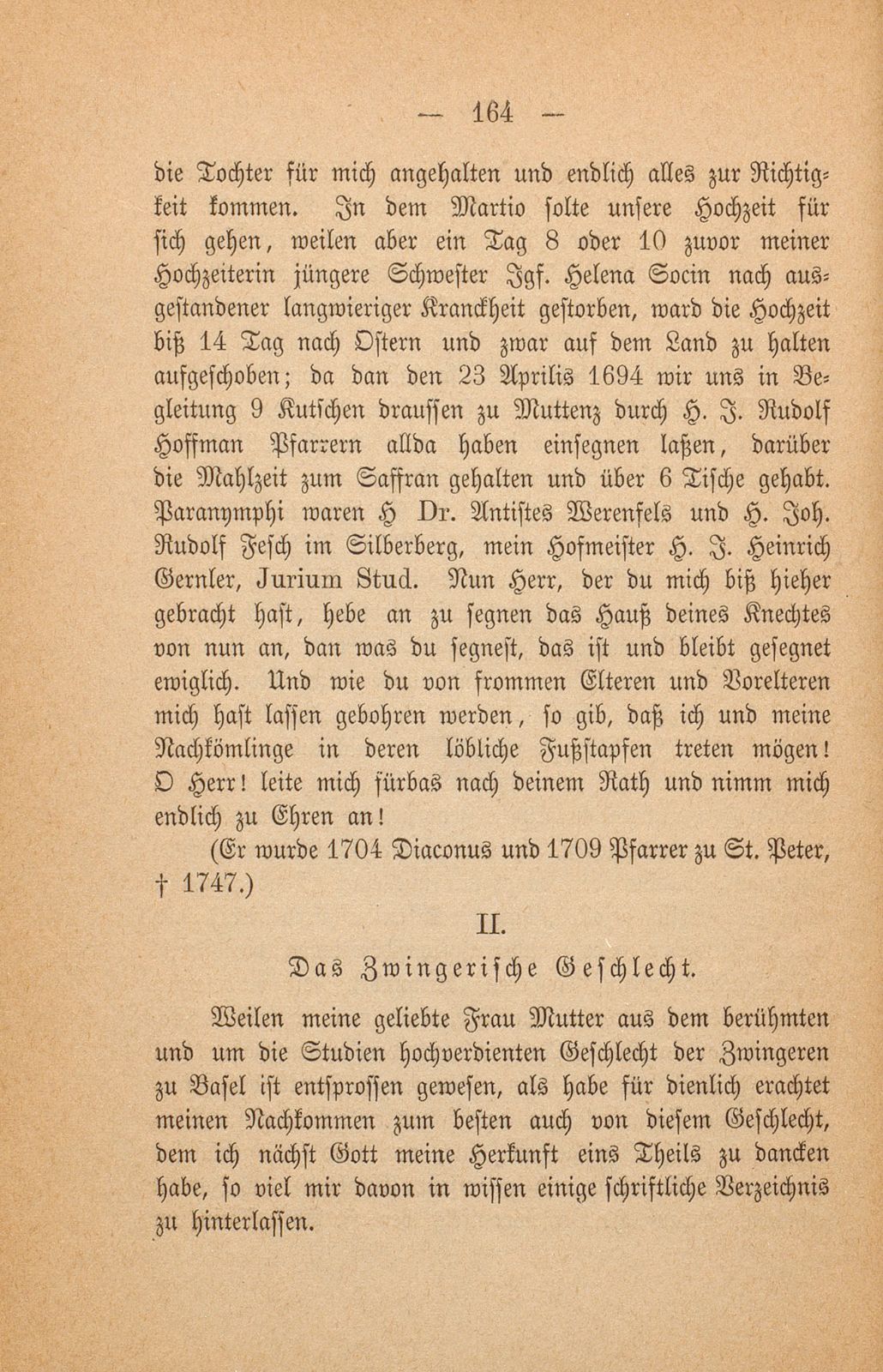 Aus einem baslerischen Stammbuch, XVII. Jahrhundert – Seite 28