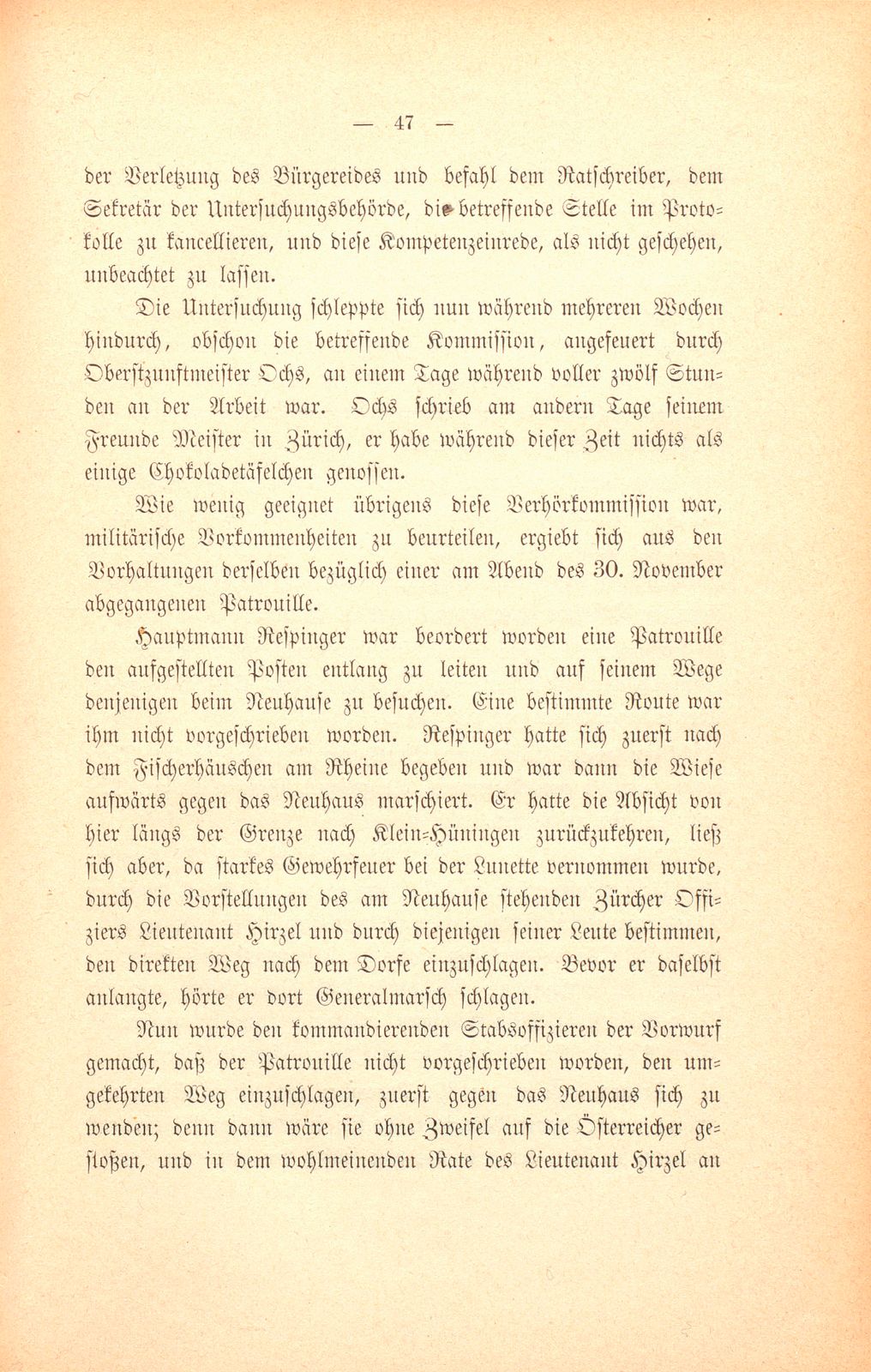 Ein Staatsprozess aus den letzten Tagen der alten Eidgenossenschaft – Seite 30