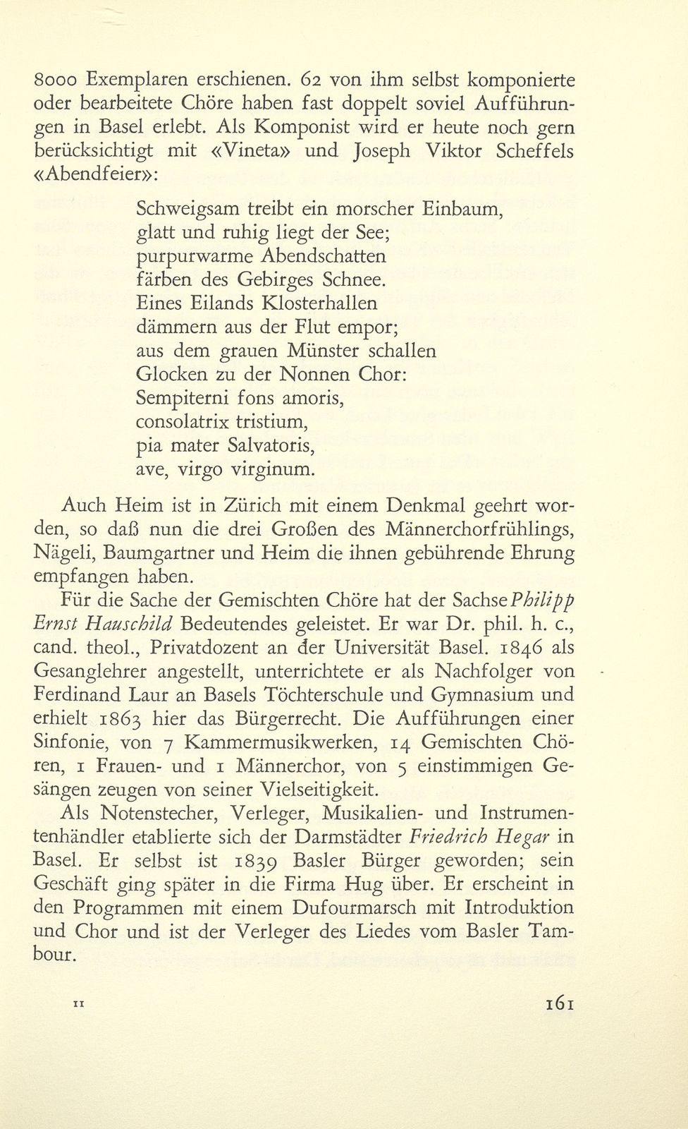 Schweizerische Musik im Basler Konzertleben früherer Zeit – Seite 16