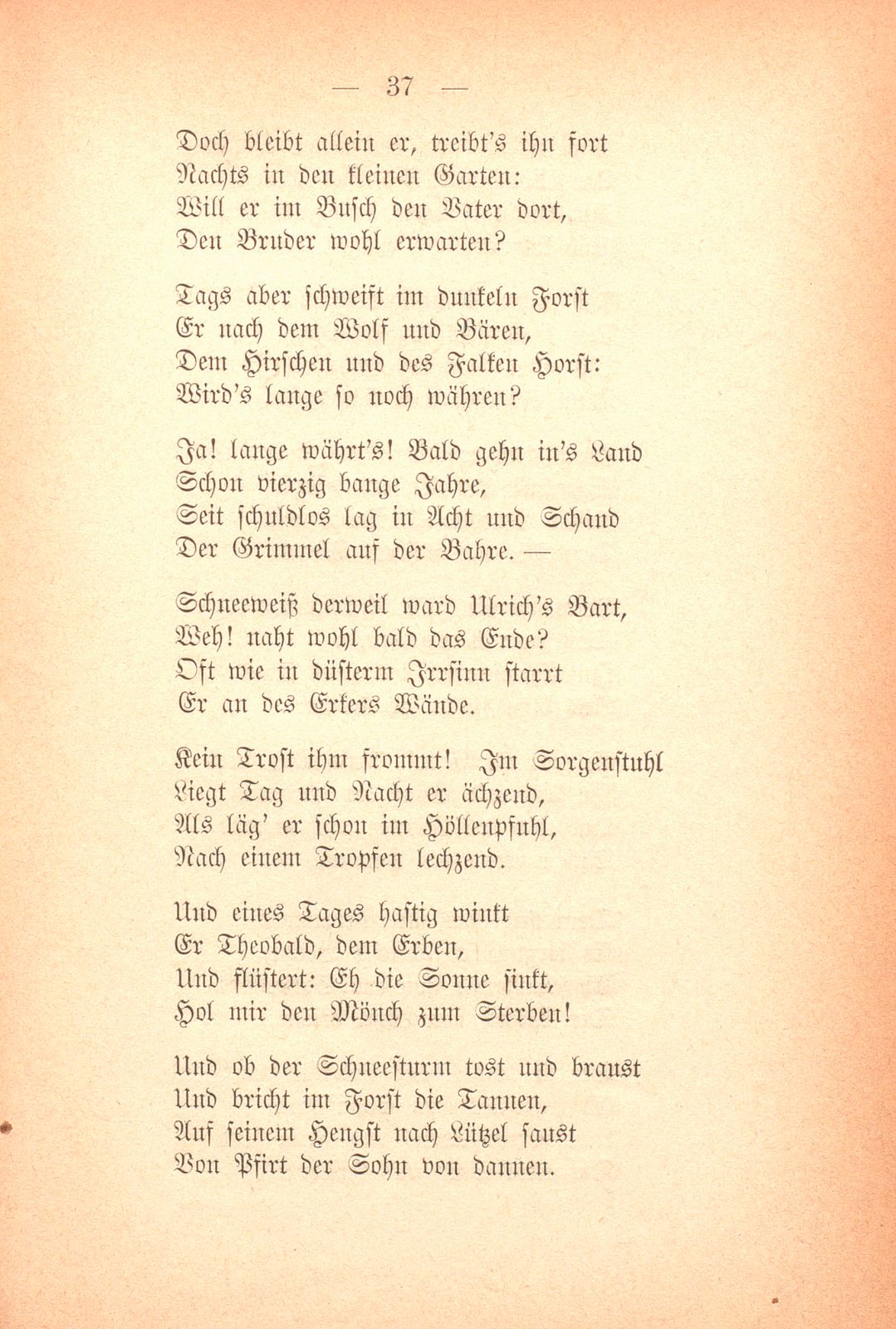 Graf Ulrich's Beichte [Gedicht] – Seite 6