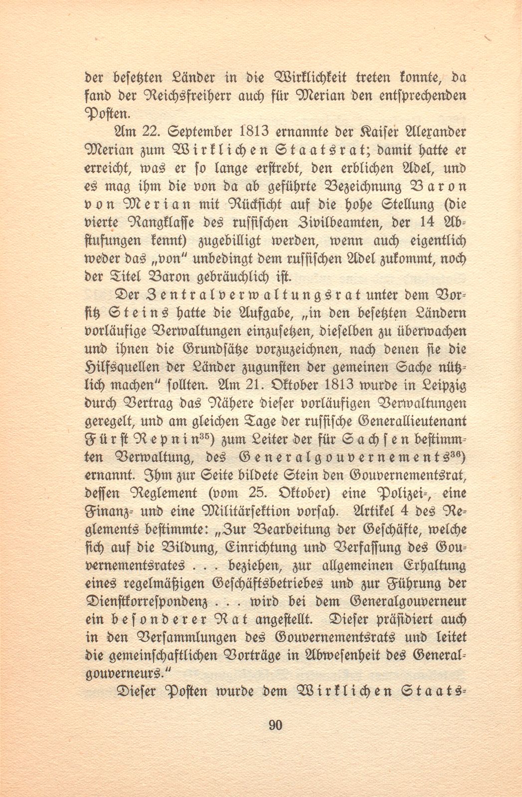 Aus den Papieren des russischen Staatsrates Andreas Merian – Seite 17