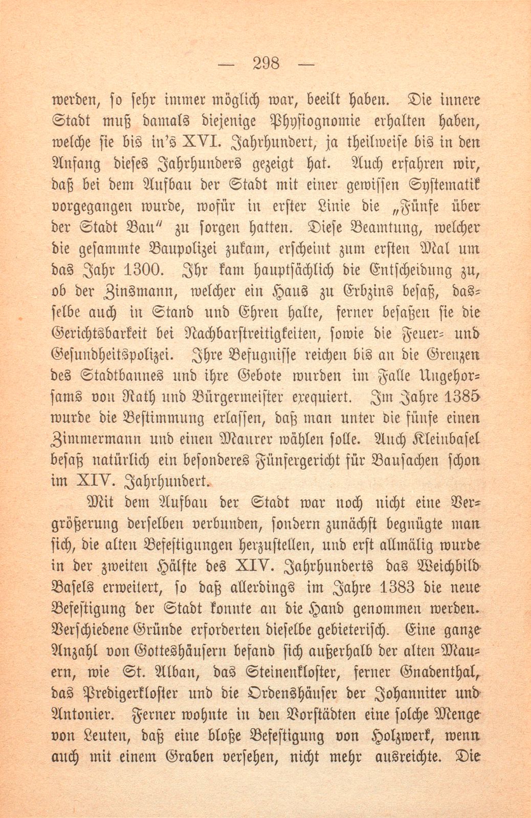 Basels Baugeschichte im Mittelalter – Seite 16