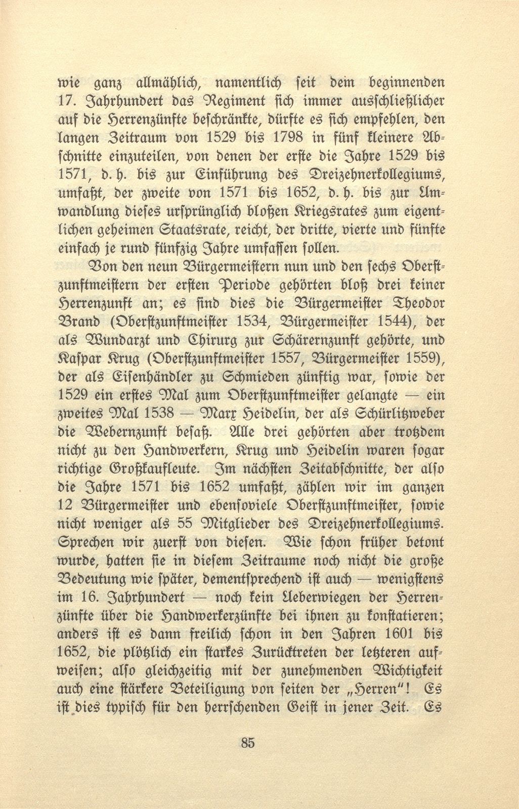 Stände und Verfassung in Basel vom 16. bis 18. Jahrhundert – Seite 16