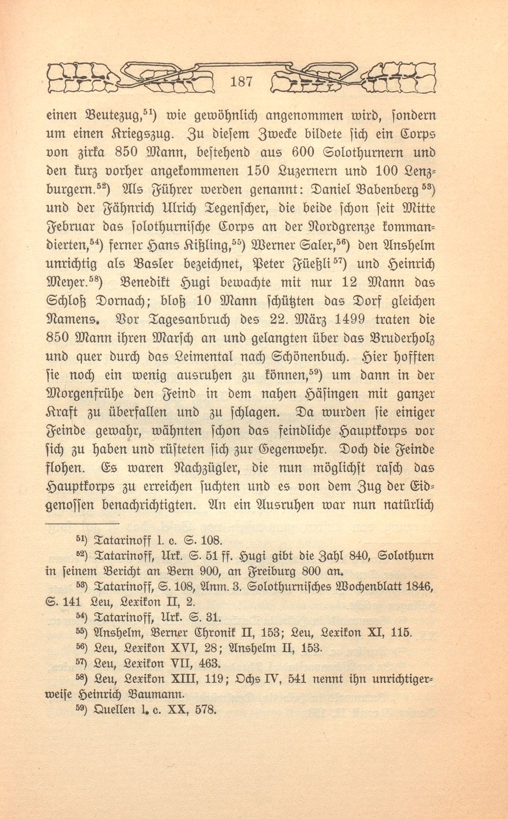 Das Gefecht auf dem Bruderholz. 22. März 1499 – Seite 14