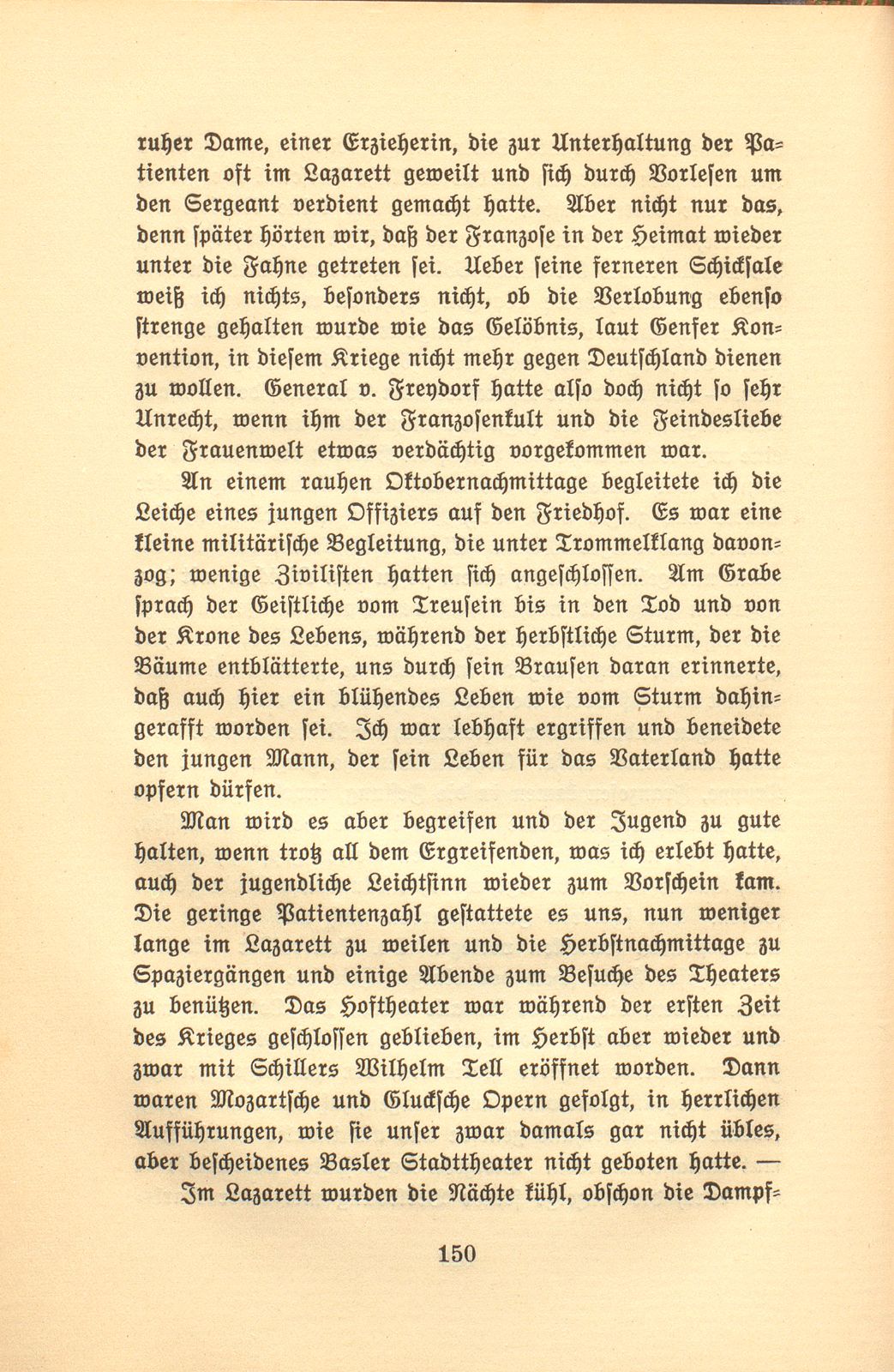 Lazaretterinnerungen aus dem Kriege 1870/71 – Seite 40