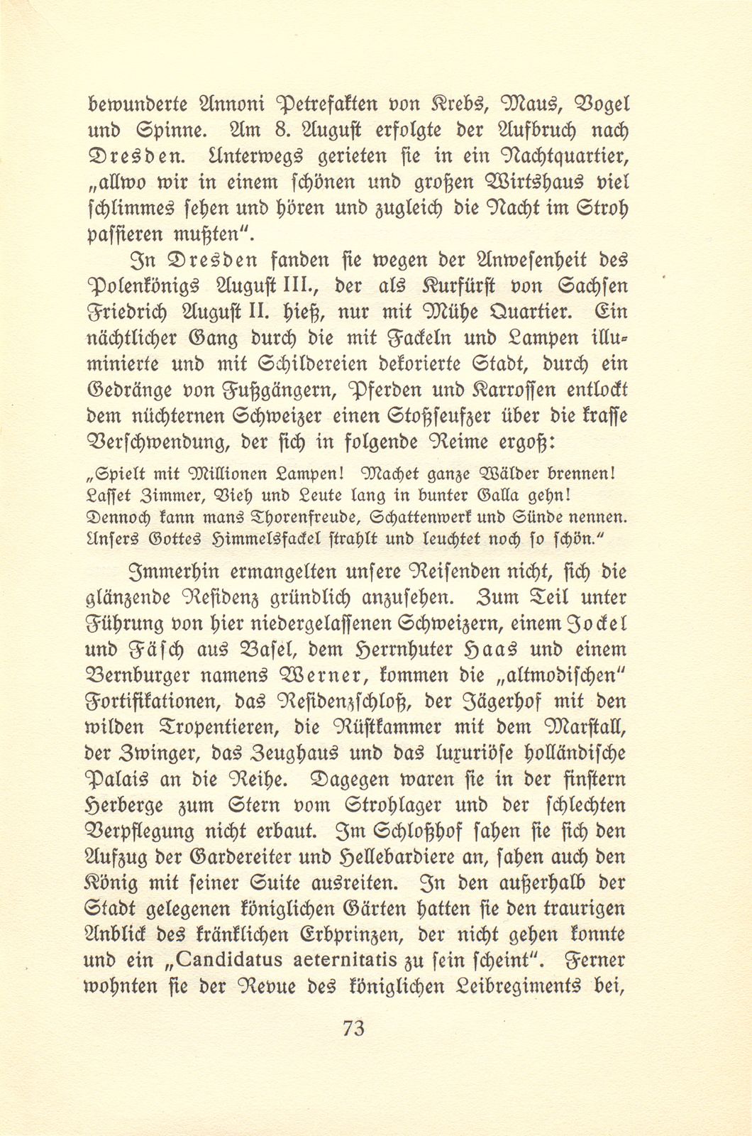 Aus den Wanderjahren des Hieronymus Annoni (1697-1770) – Seite 30