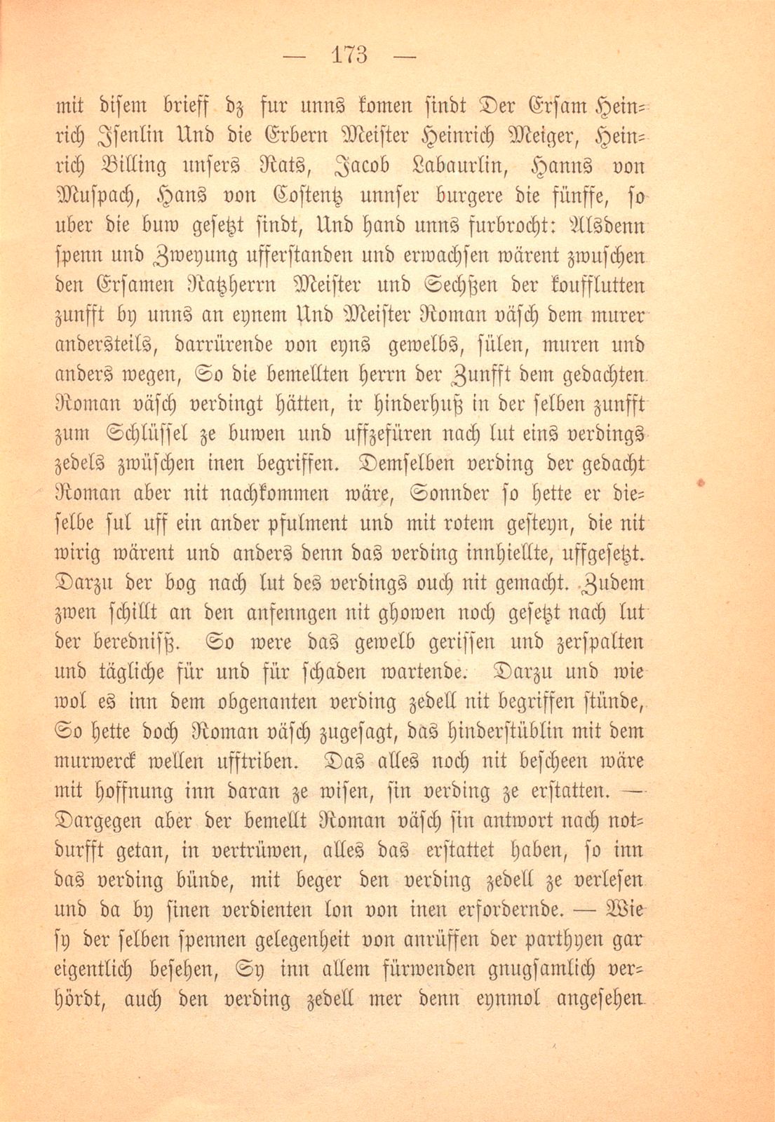 Der Neubau des Zunfthauses zum Schlüssel durch Roman Fäsch 1485-1488 – Seite 4