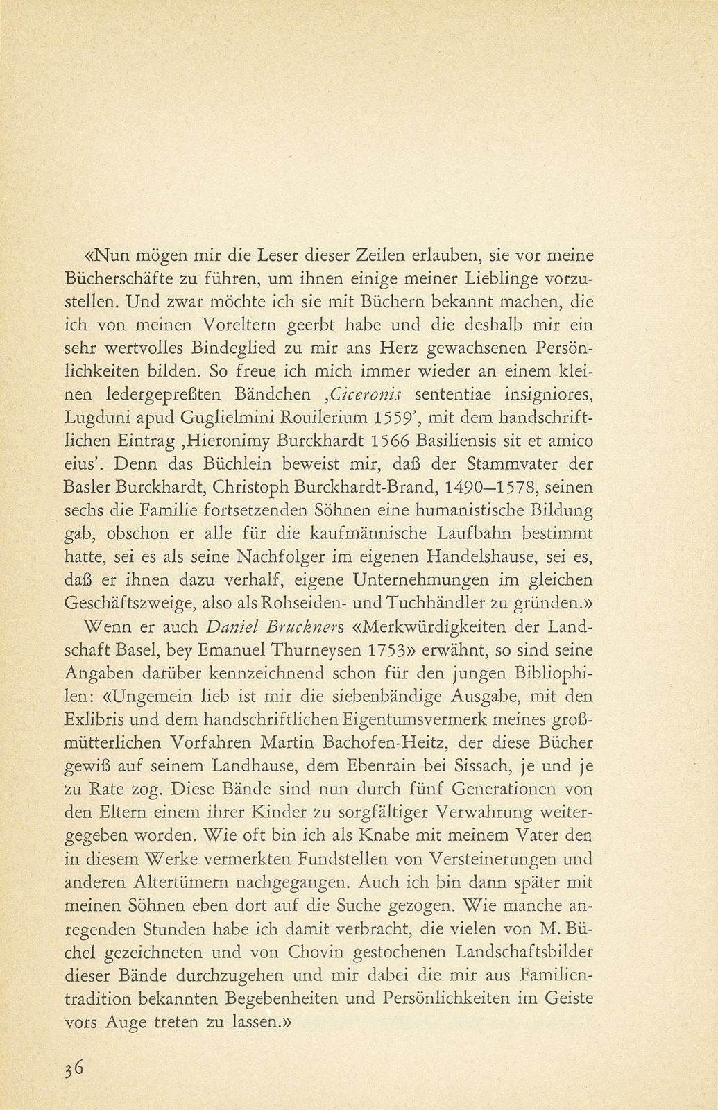 In memoriam Dr. h.c. Carl Burckhardt-Sarasin (1873-1971) – Seite 9