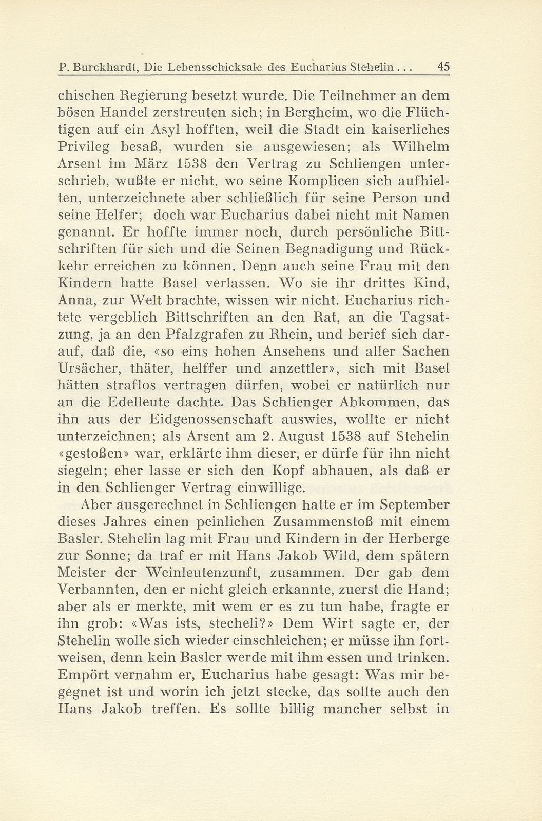 Die Lebensschicksale des Eucharius Stehelin und seine Zeitungsberichte aus dem Schmalkaldischen Krieg – Seite 11