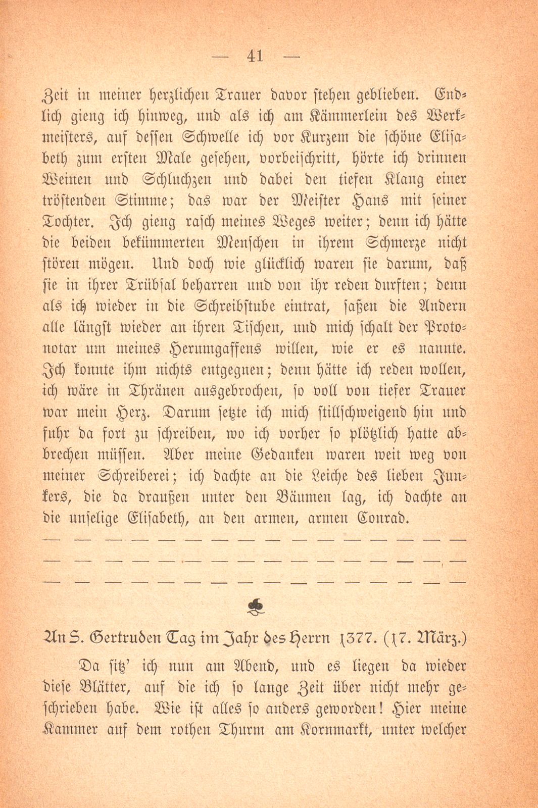 Aus dem Tagebuch des Schreibers Giselbert. (1376-1378) – Seite 29