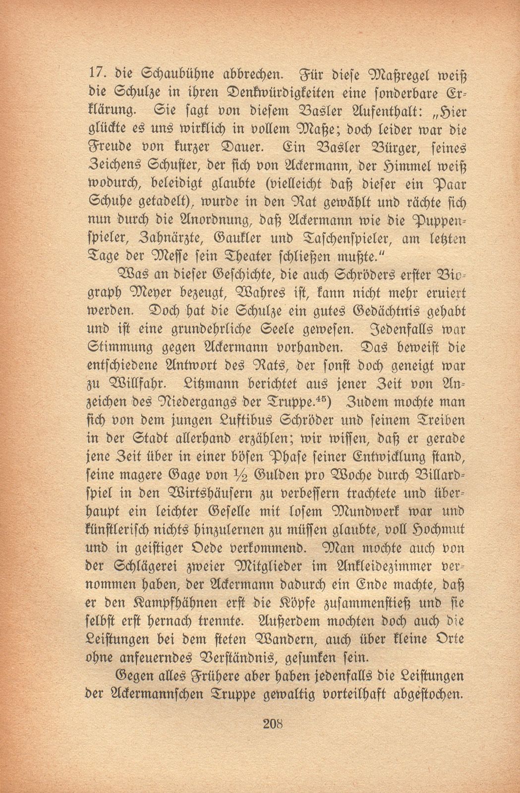 Basels Komödienwesen im 18. Jahrhundert – Seite 32