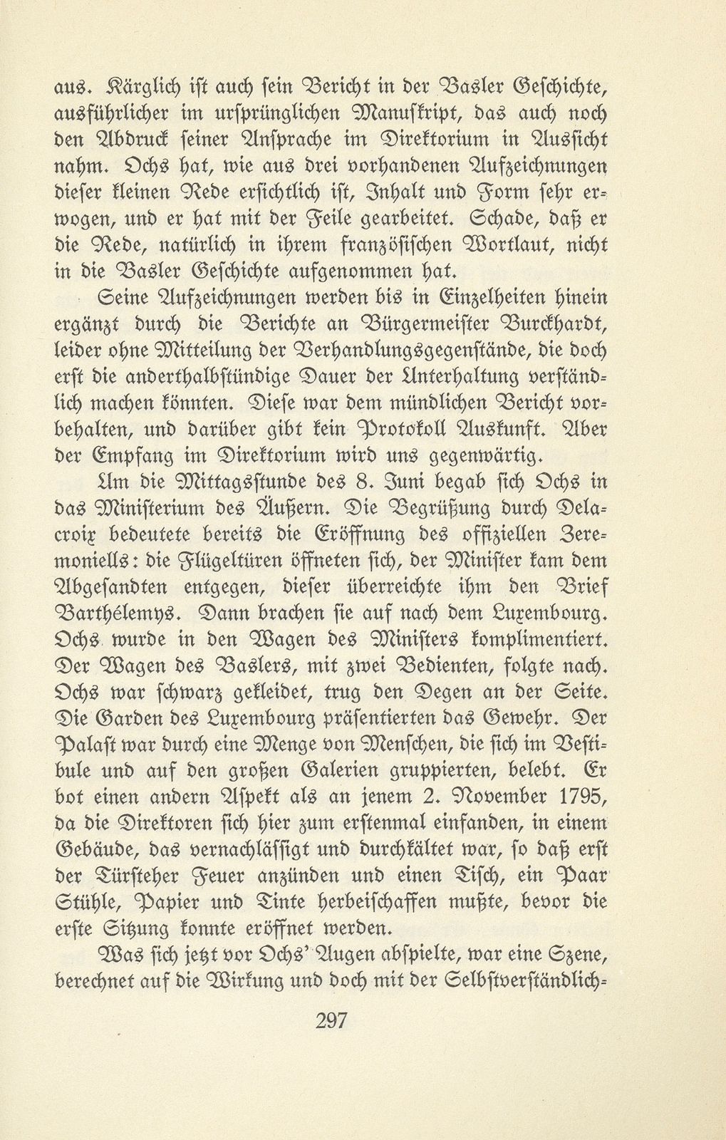 Die Basler Friedensbotschaft an das französische Direktorium 1796 – Seite 28