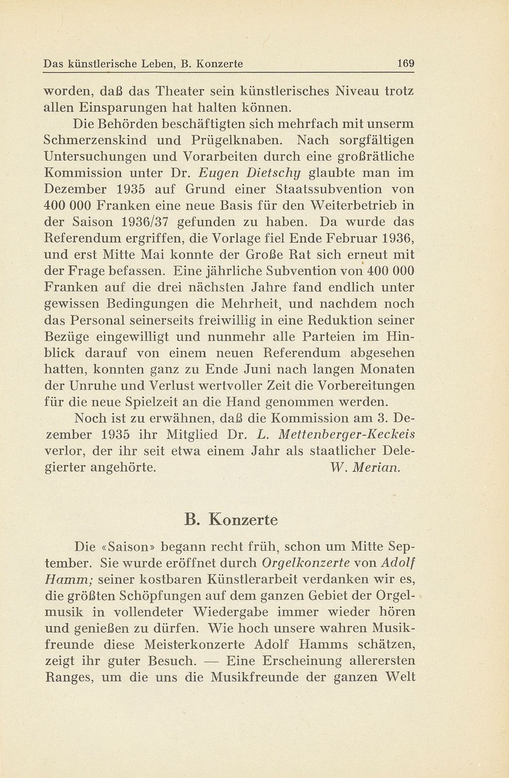 Das künstlerische Leben in Basel vom 1. Oktober 1935 bis 30. September 1936 – Seite 4