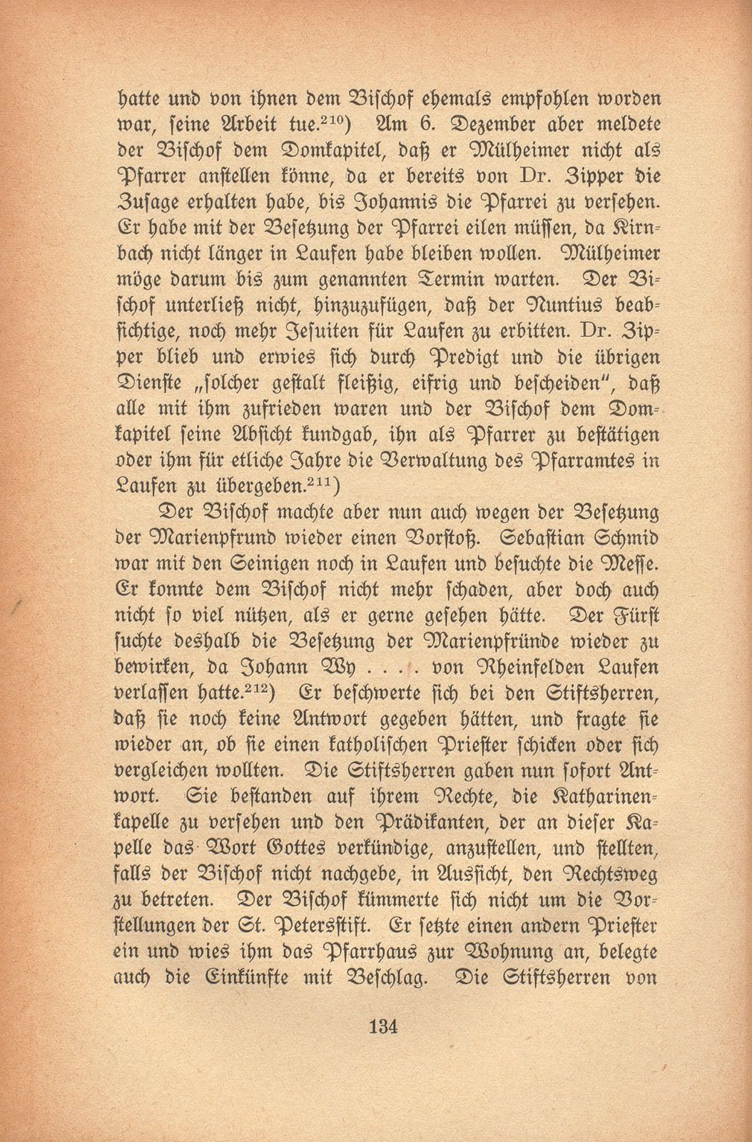 Die Gegenreformation im baslerisch-bischöflichen Laufen – Seite 44