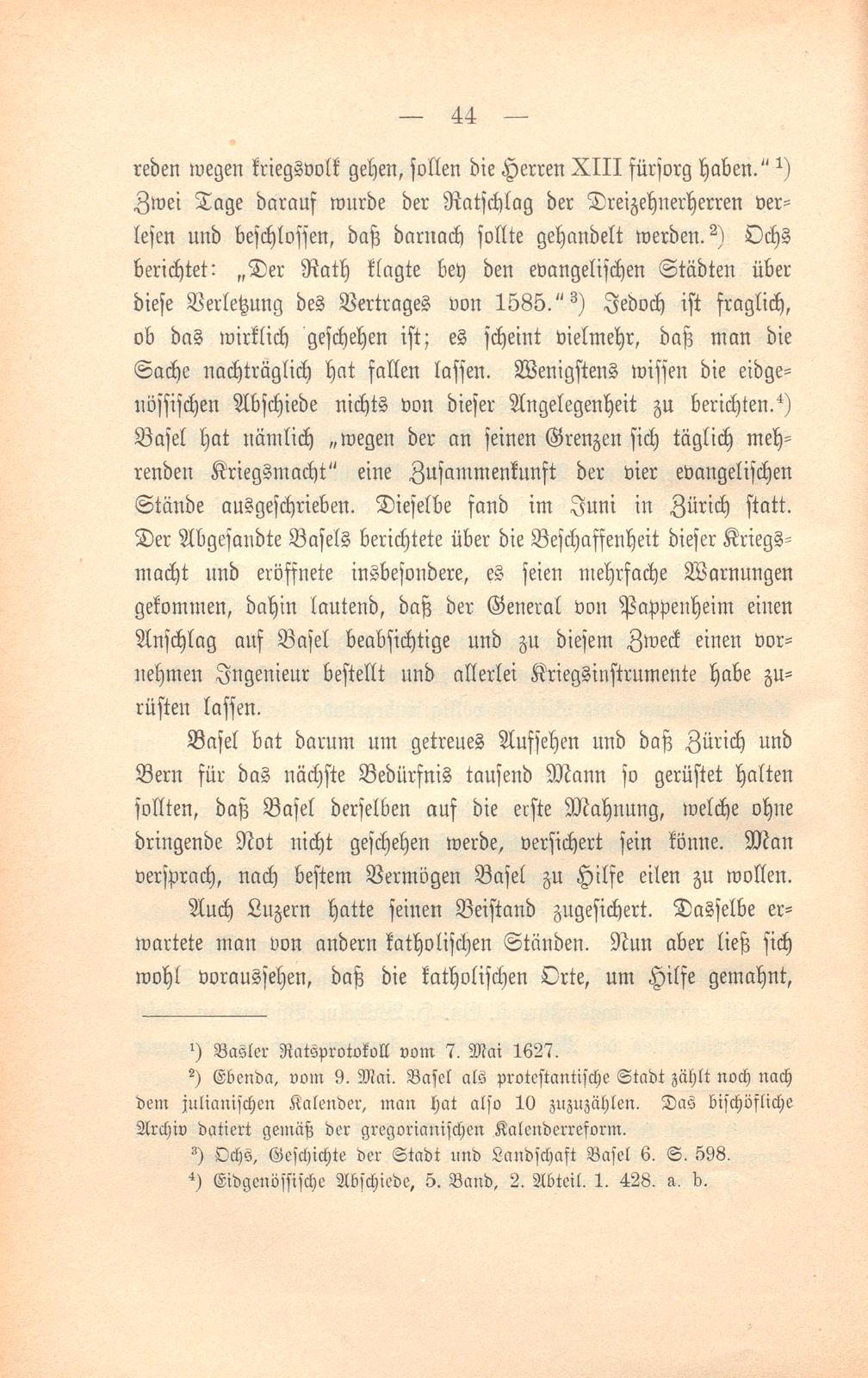 Der Abschluss der Gegenreformation im Birseck – Seite 19