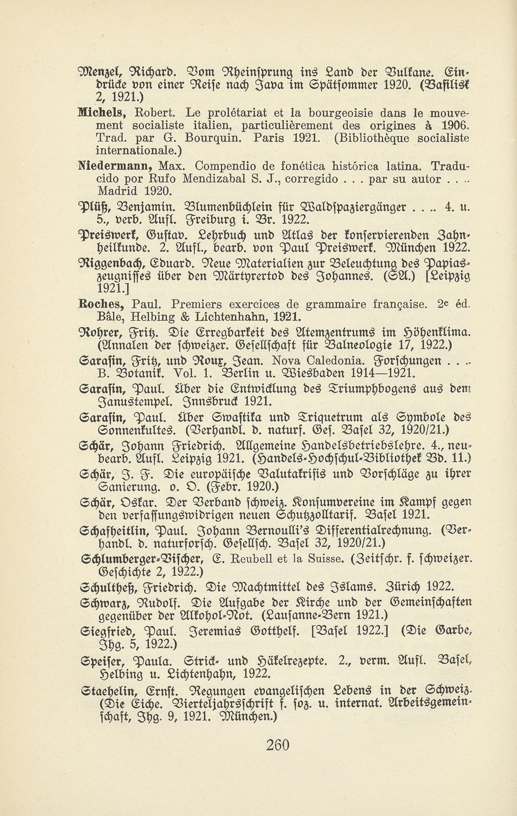 Basler Bibliographie 1922 – Seite 18