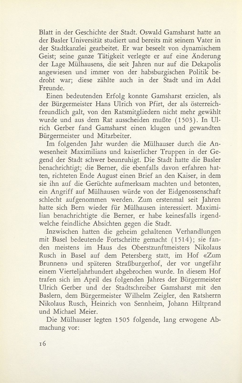 Mülhausens Bündnis mit Basel und den 13 Orten – Seite 4