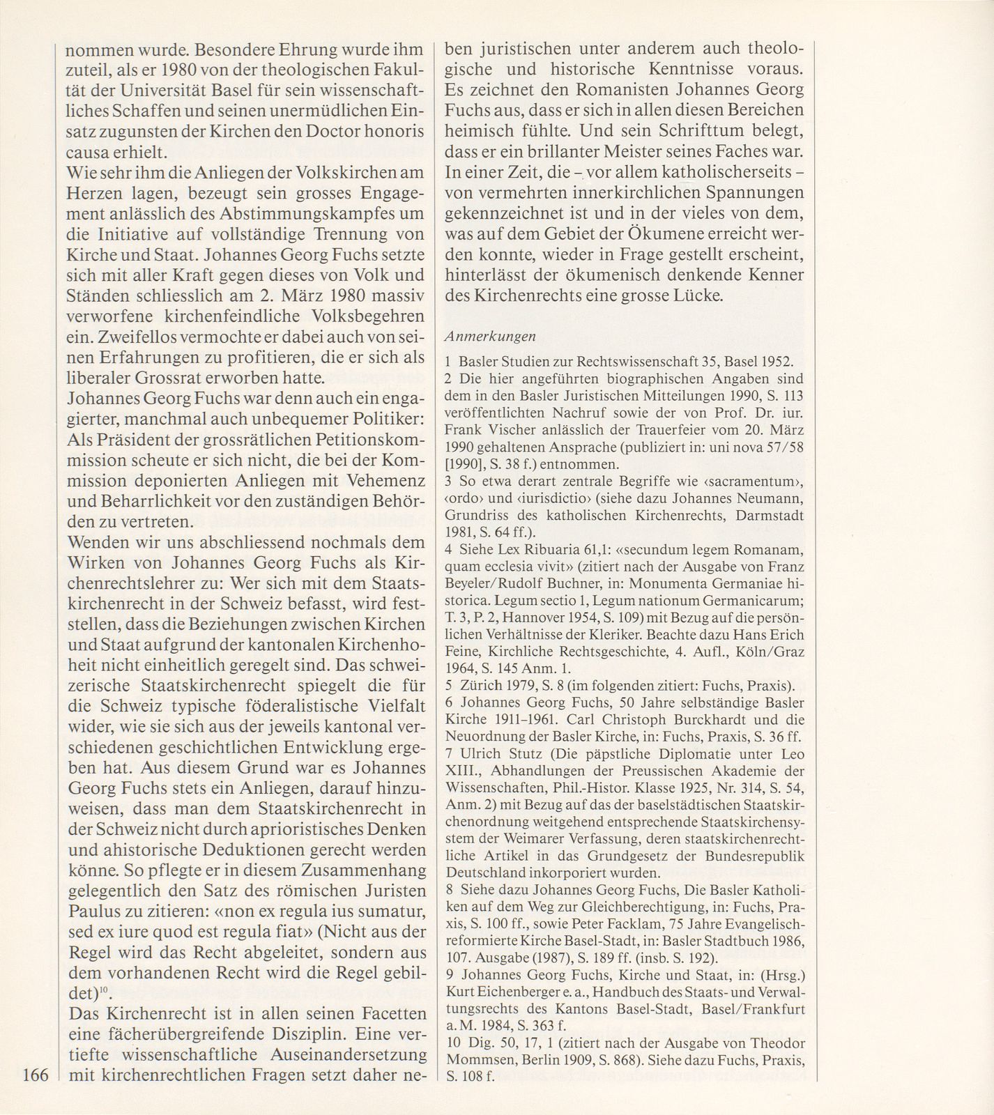 Zum Gedenken an Johannes Georg Fuchs, Lehrer des römischen Rechts und des Kirchenrechts – Seite 3