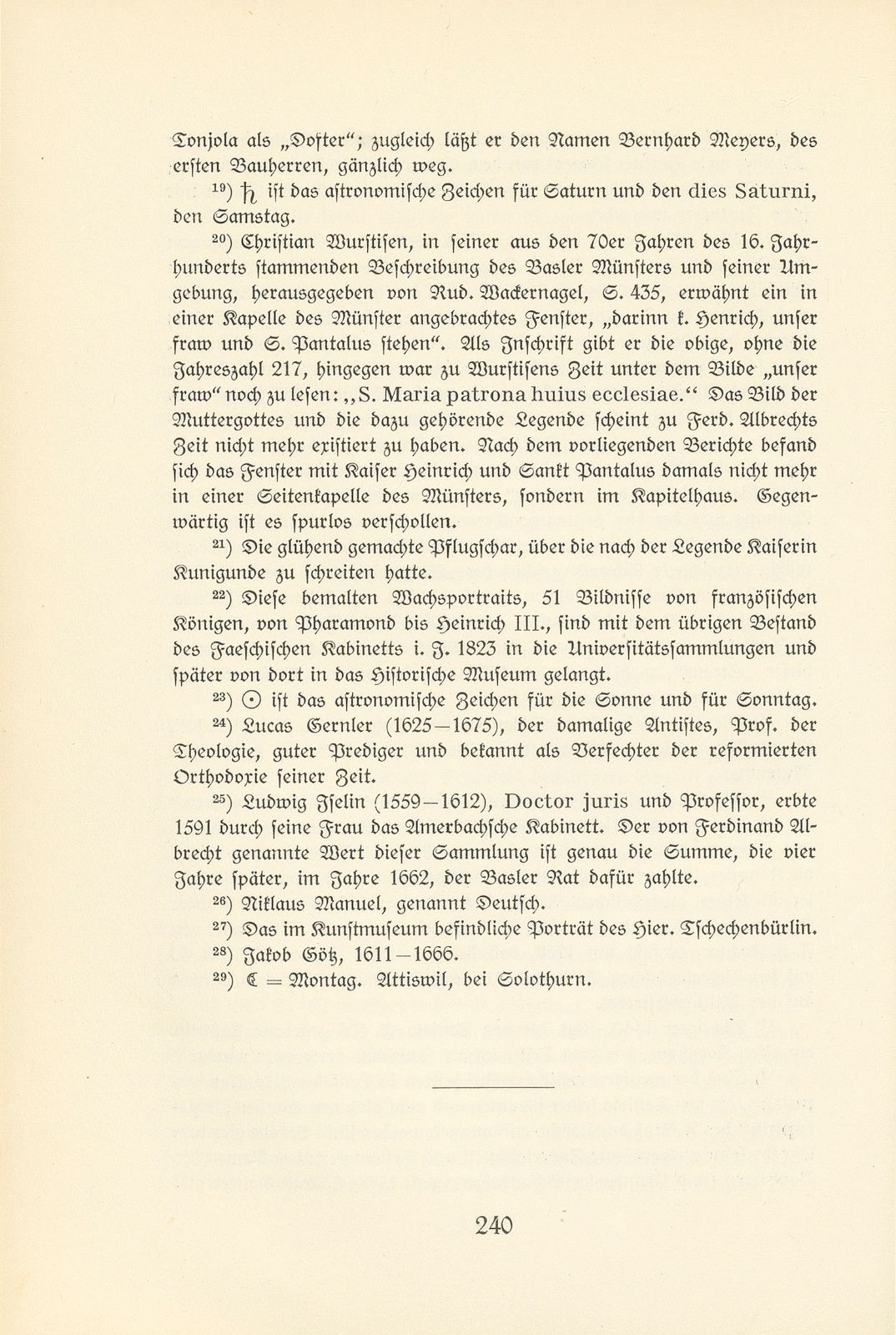 Herzog Ferdinand Albrecht von Braunschweig-Lüneburg und seine Beschreibung Basels vom Jahre 1658 – Seite 16