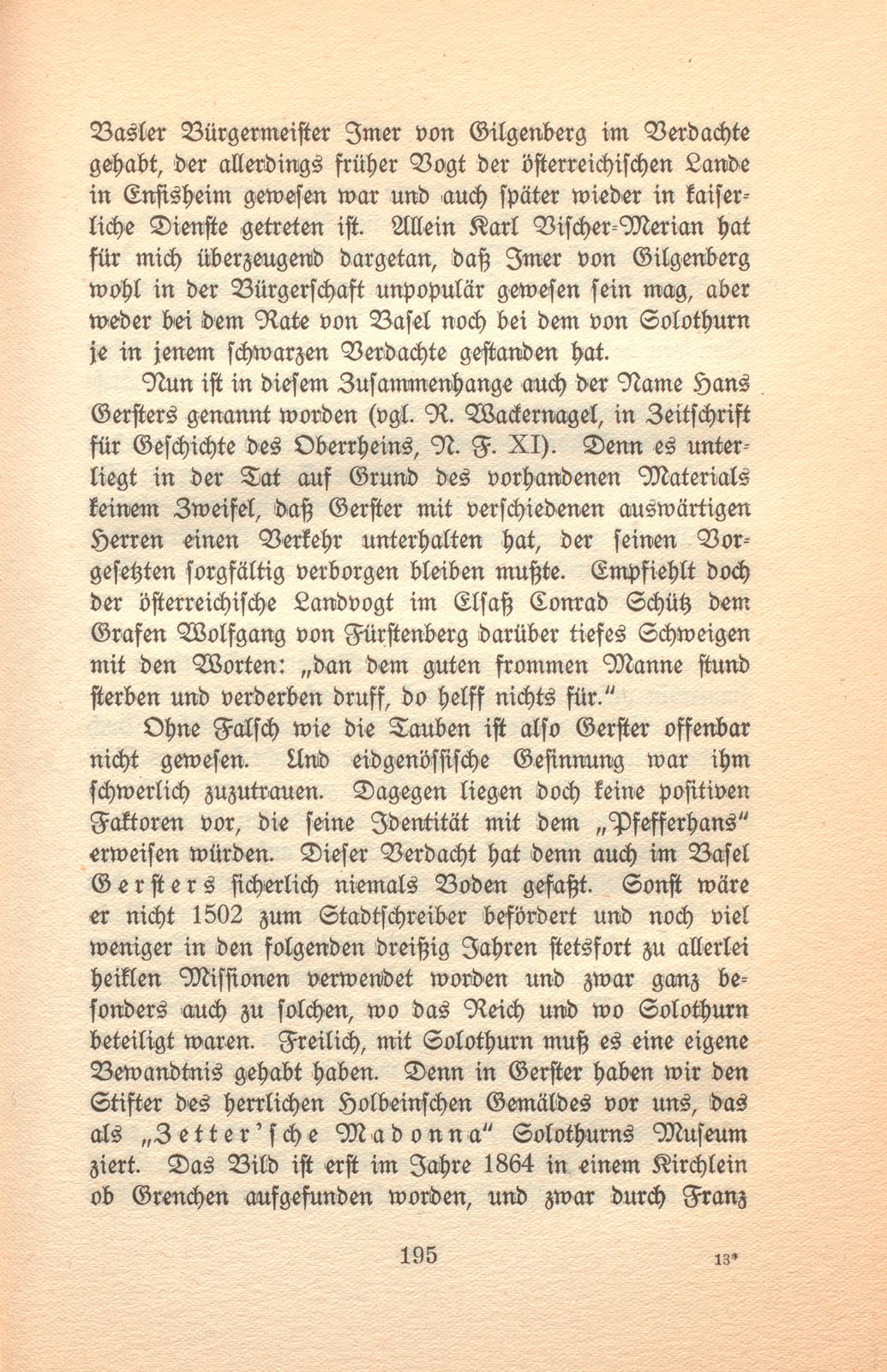 Aus der Geschichte eines alten Basler Hauses [Haus zur ‹Augenweide›] – Seite 22