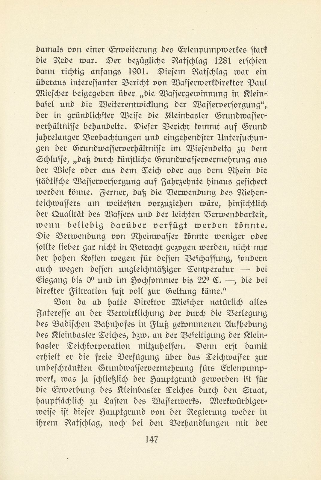 Memoiren des letzten Wassermeisters der Kleinbasler Teichkorporation – Seite 39