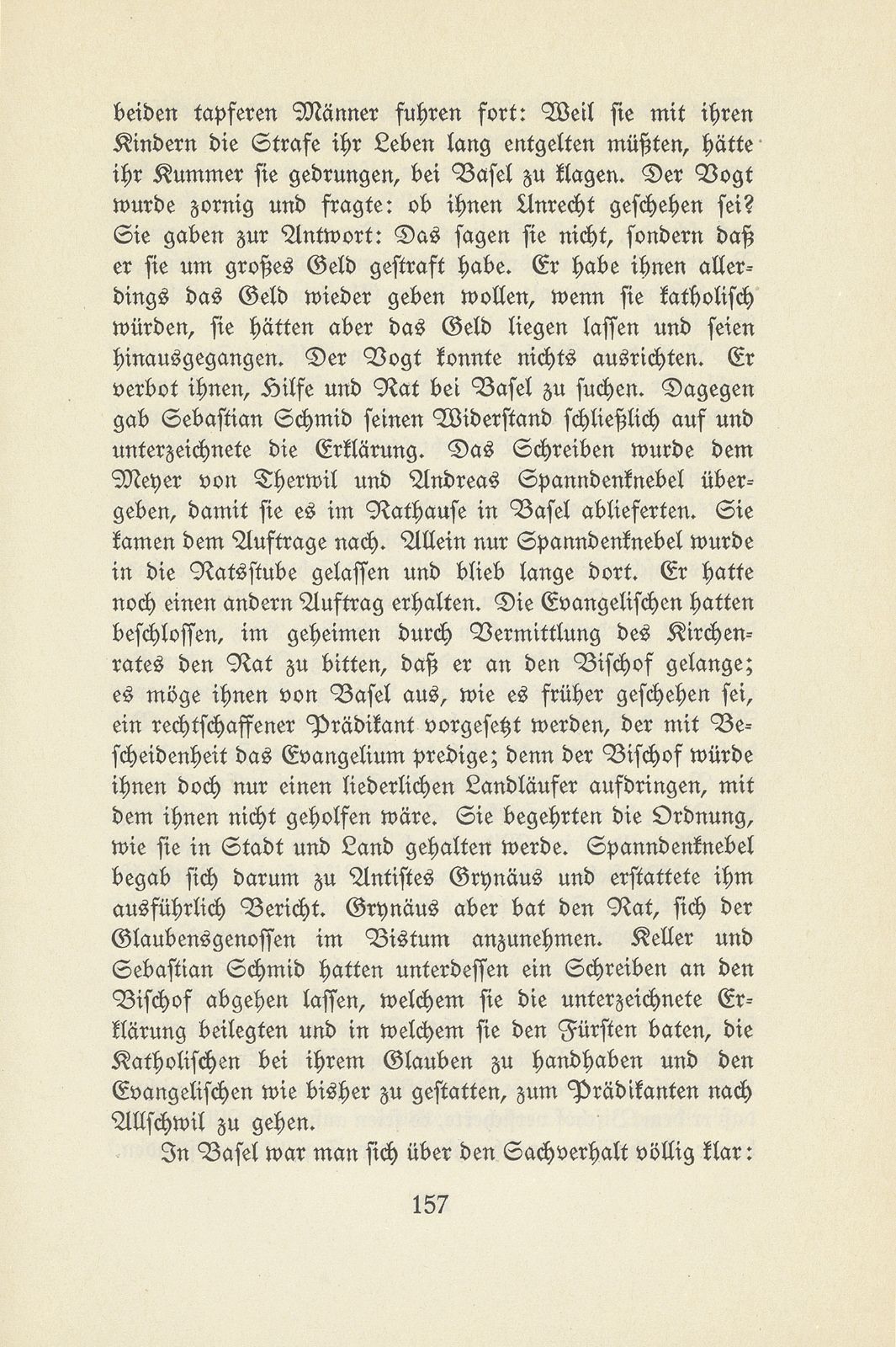 Therwil und Ettingen in der Zeit der Reformation und Gegenreformation – Seite 51