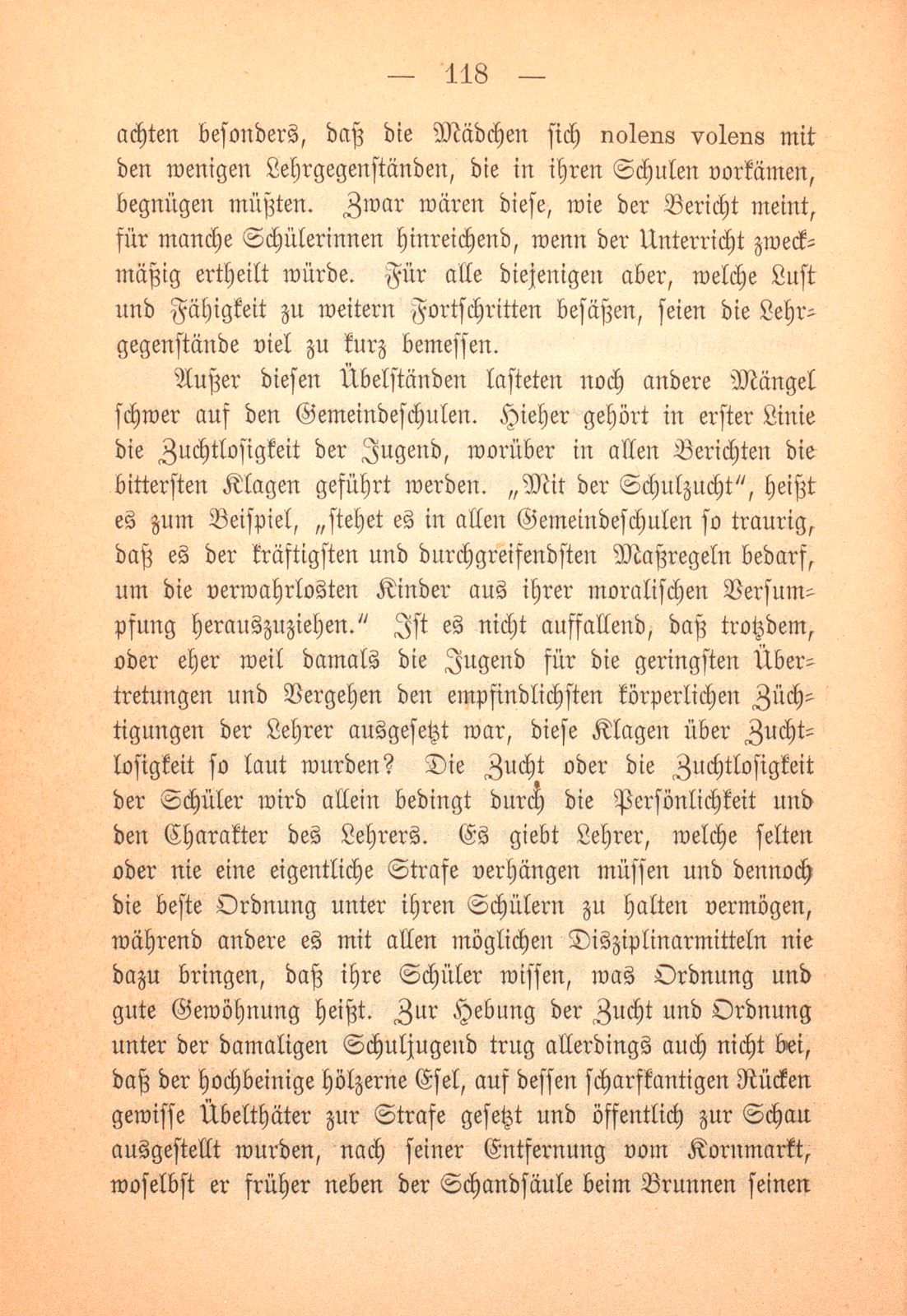 Die Gemeindeschulen der Stadt Basel in den Jahren 1817-1822 – Seite 15