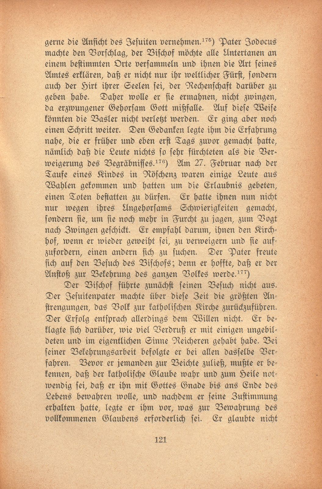 Die Gegenreformation im baslerisch-bischöflichen Laufen – Seite 31