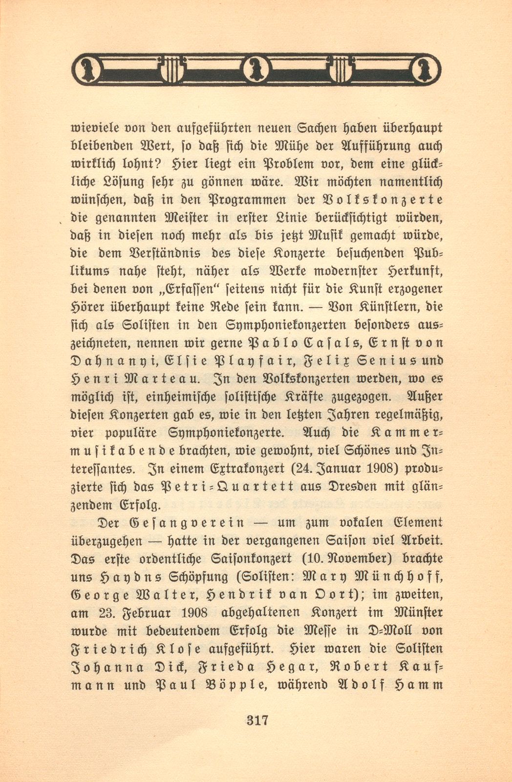 Das künstlerische Leben in Basel vom 1. November 1907 bis 31. Oktober 1908 – Seite 2