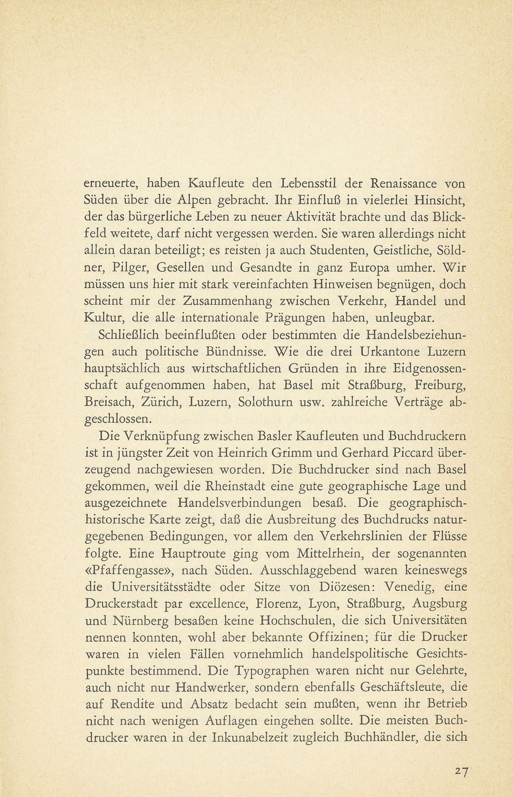 Der Einfluss der spätmittelalterlichen Basler Kaufleute auf das Kulturleben – Seite 10