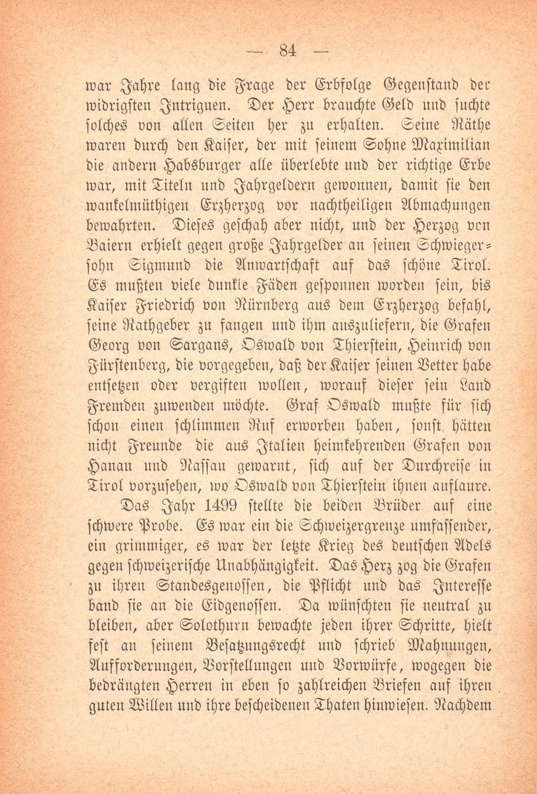 Graf Oswald von Thierstein und der Ausgang seines Geschlechts – Seite 37