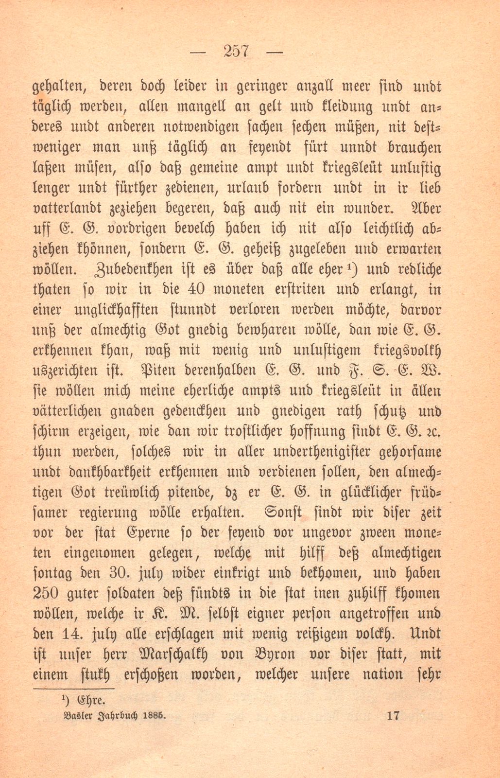 Schicksal einiger Basler Fähnlein in französischem Sold. (1589-1593.) – Seite 106