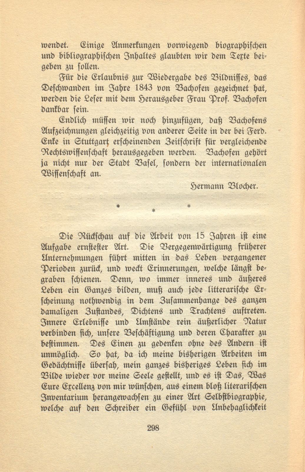 Autobiographische Aufzeichnungen von Prof. Johann Jakob Bachofen – Seite 4