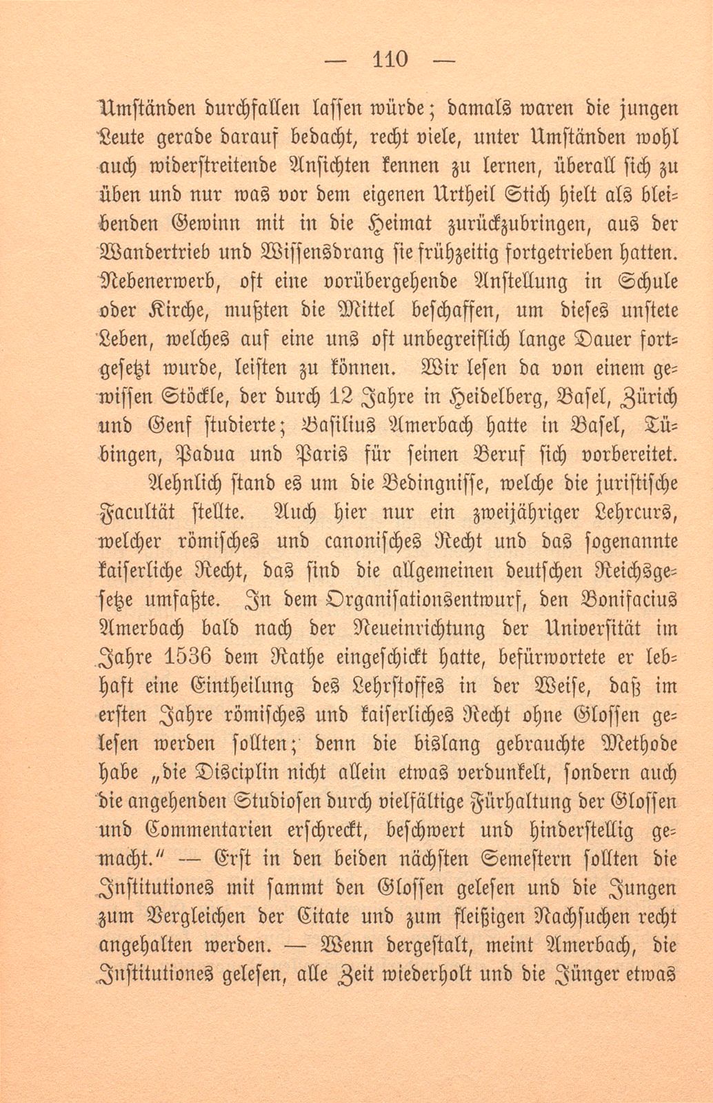 Basler Studentenleben im 16. Jahrhundert – Seite 19