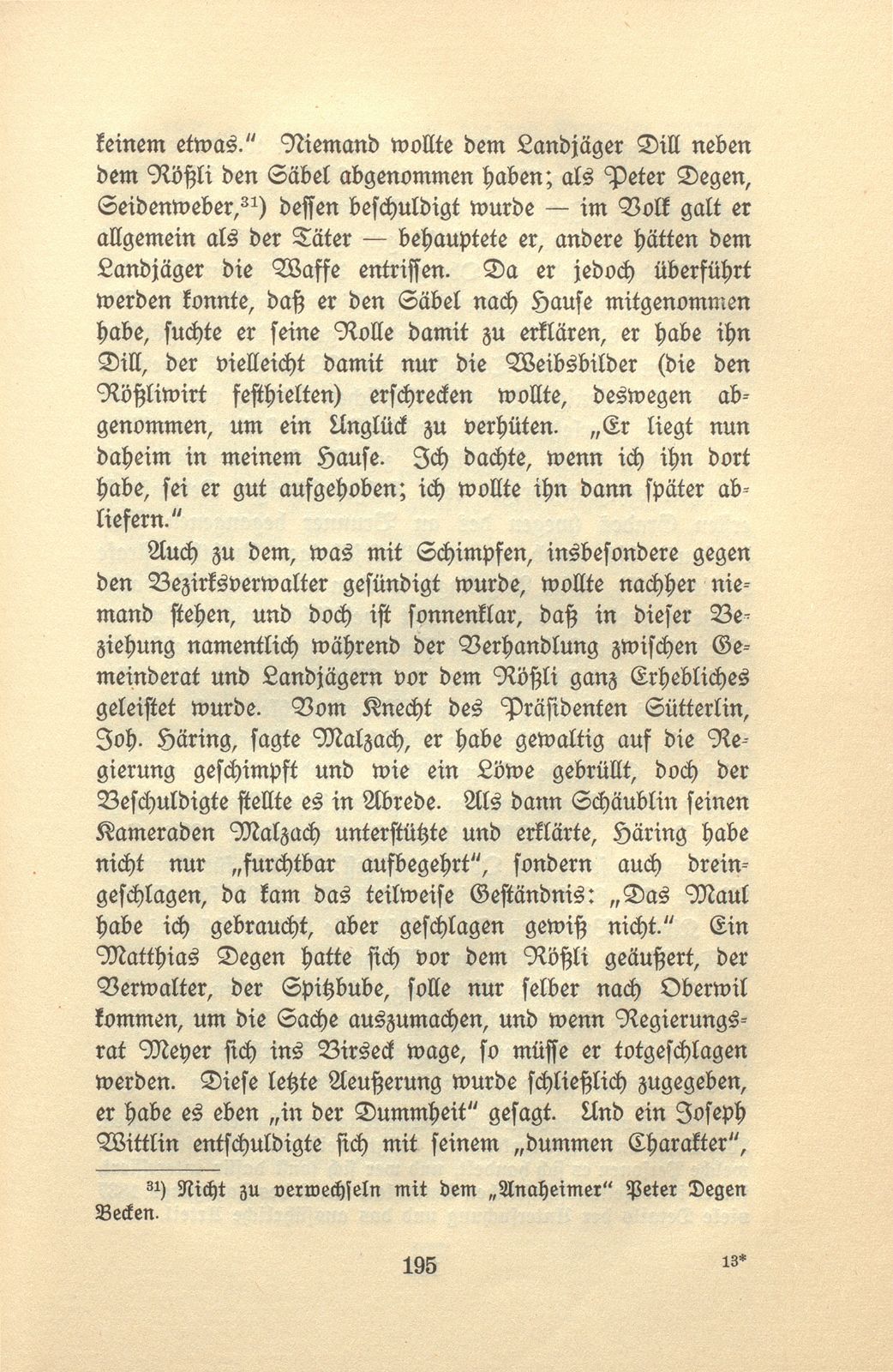 Ein kirchlicher Streit im Birseck vor achtzig Jahren – Seite 84