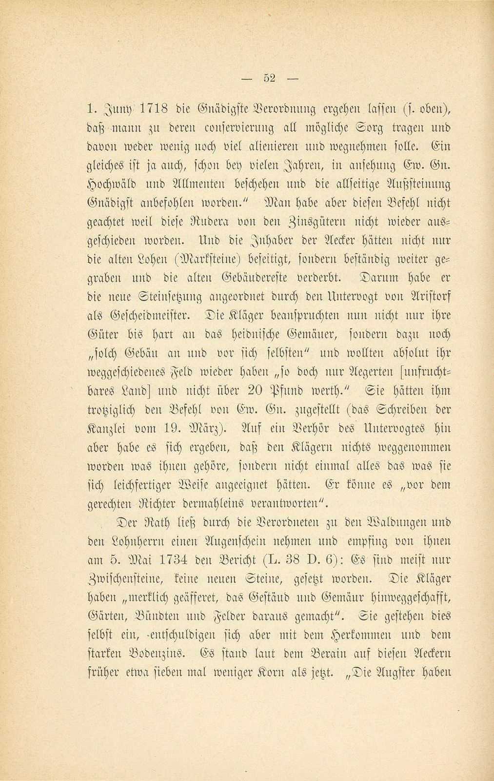 Zerstörung und Erhaltung der römischen Ruinen zu Augst – Seite 17