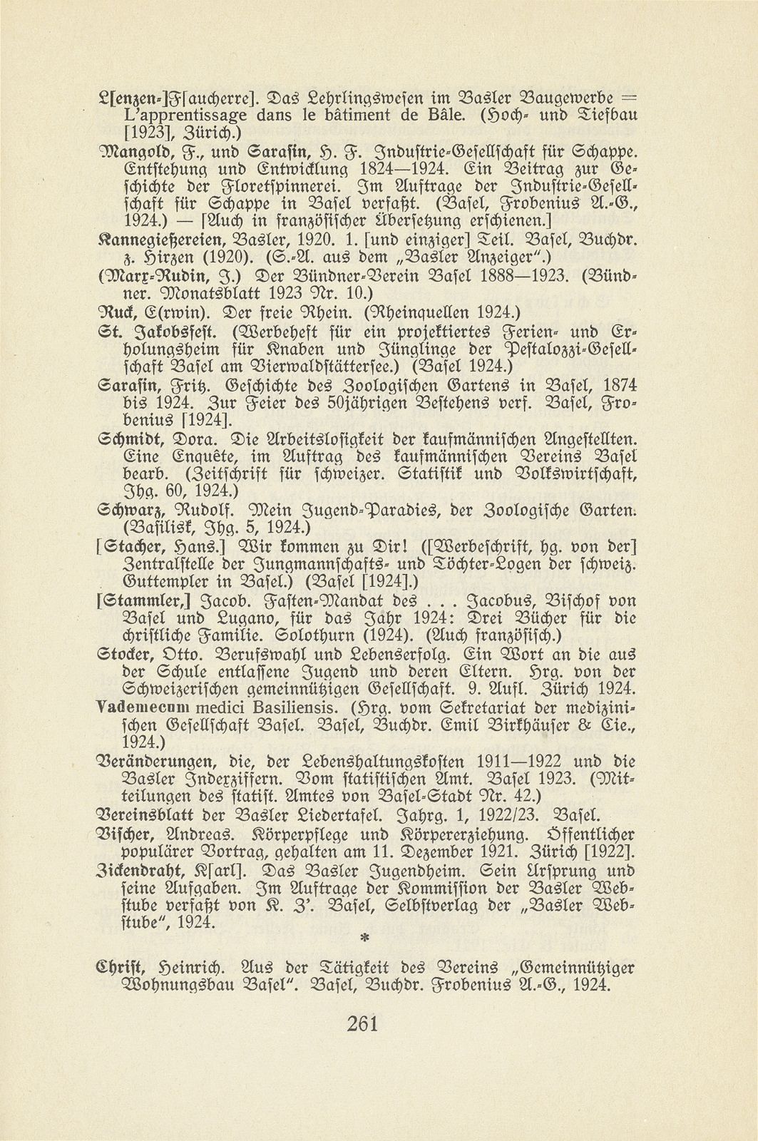 Basler Bibliographie 1924 – Seite 4