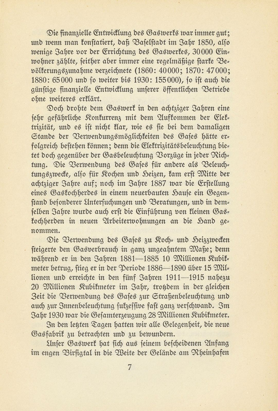 Die Anfänge der öffentlichen Betriebe der Stadt Basel – Seite 7