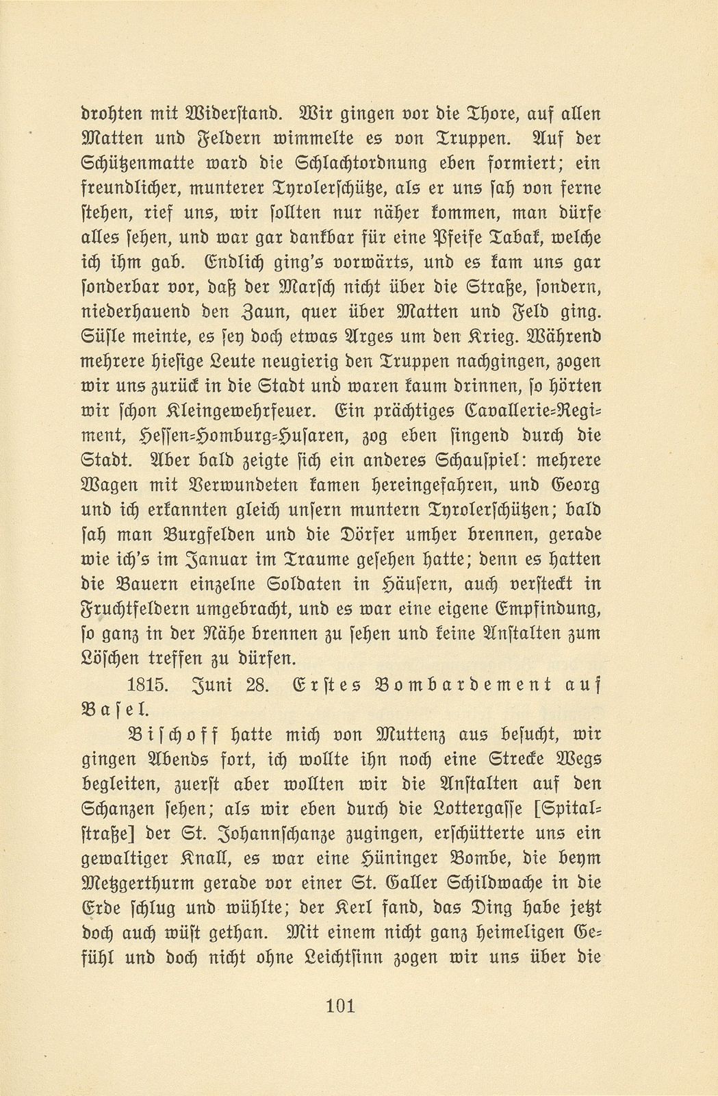 Aus den Aufzeichnungen von Pfarrer Daniel Kraus 1786-1846 – Seite 49