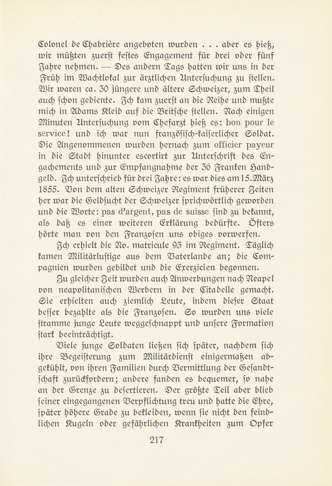 Emil Fischer-Miville als Unteroffizier in der französischen Fremdenlegion (1855-1858) – Seite 8