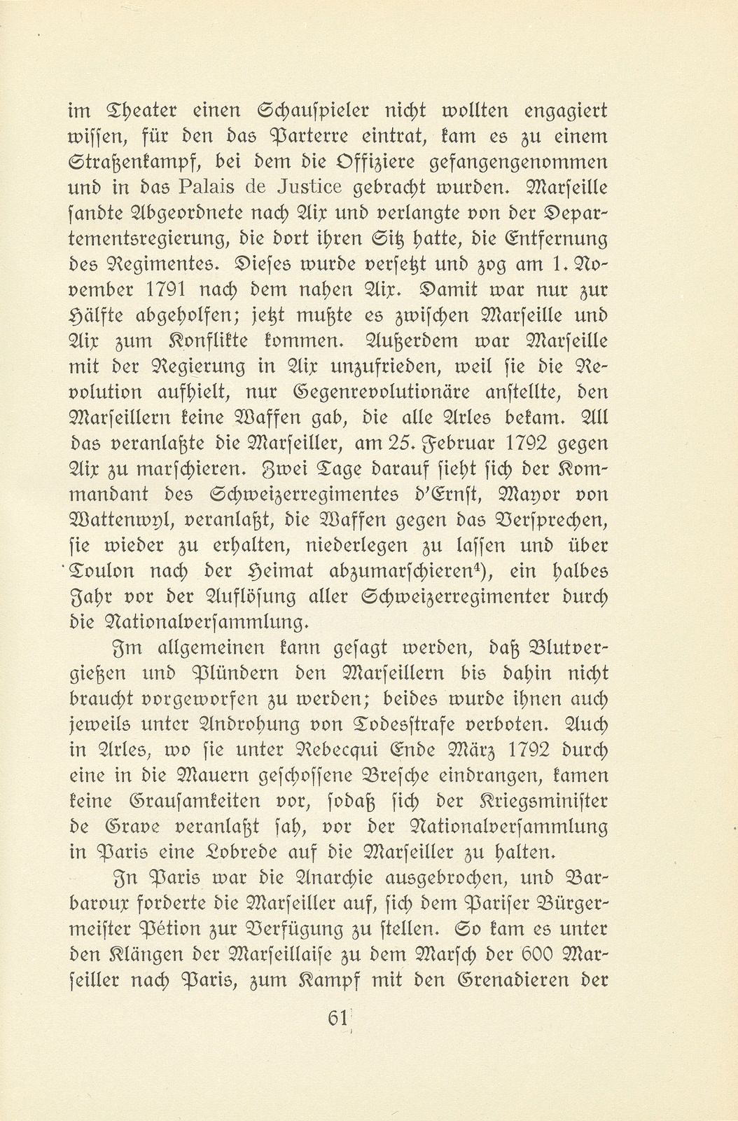 Von der Gefangenschaft eines Baslers in Marseille während der französischen Revolution – Seite 5