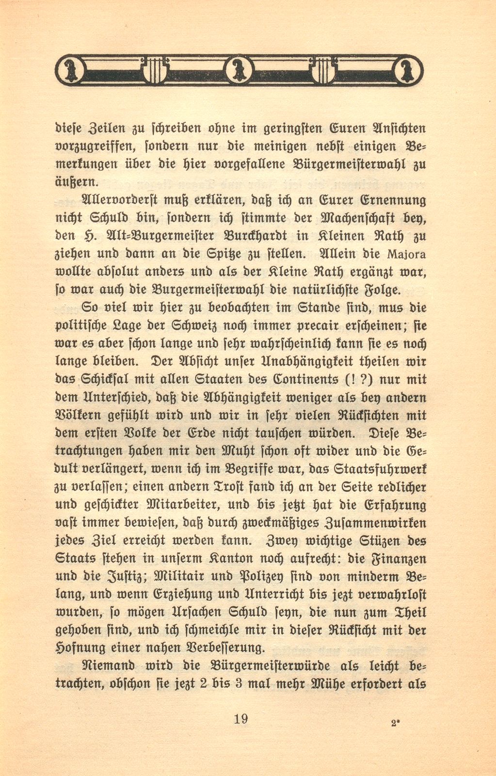 Die Bürgermeisterwahl im Jahre 1811 – Seite 19