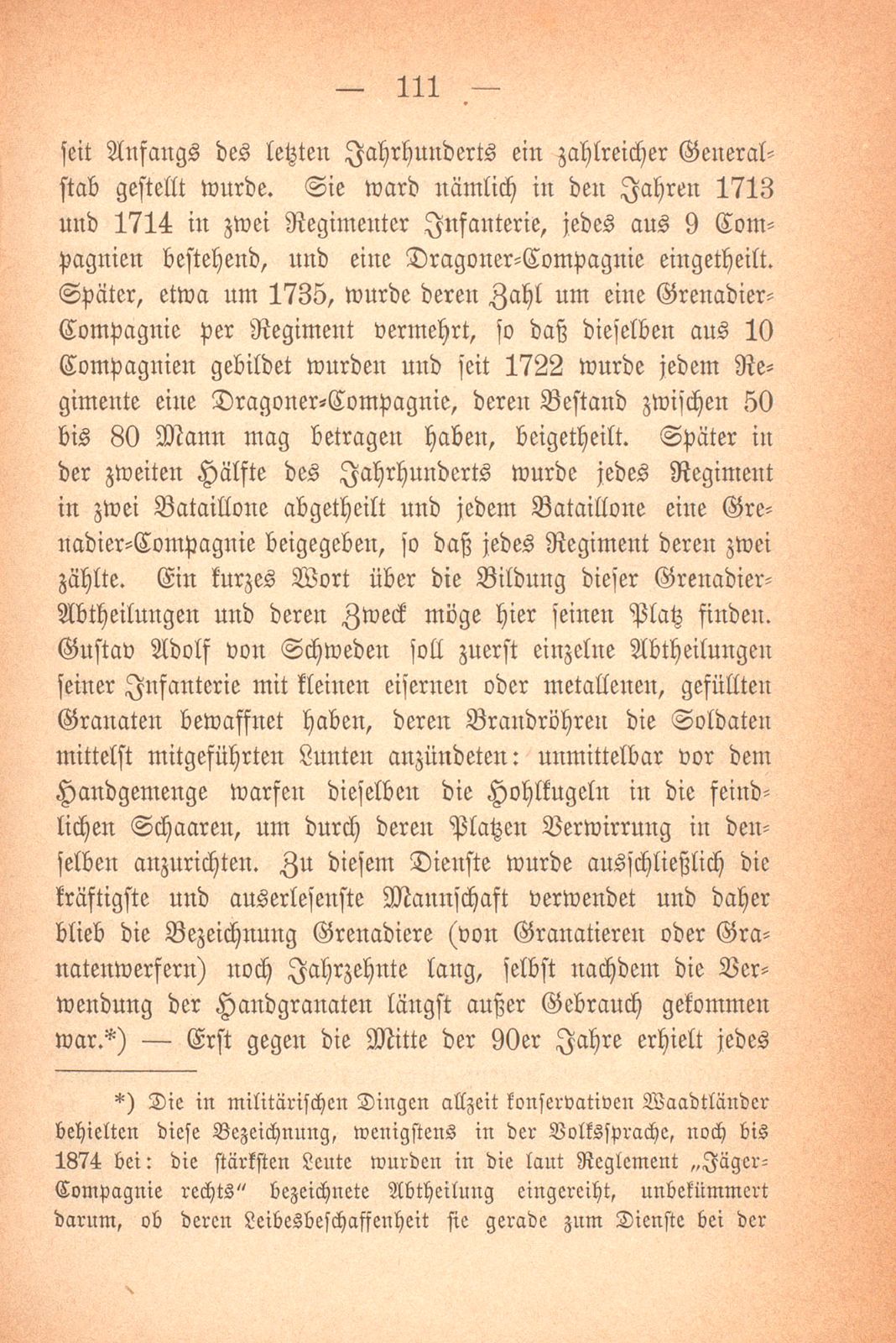 Über das baslerische Militärwesen in den letzten Jahrhunderten – Seite 33